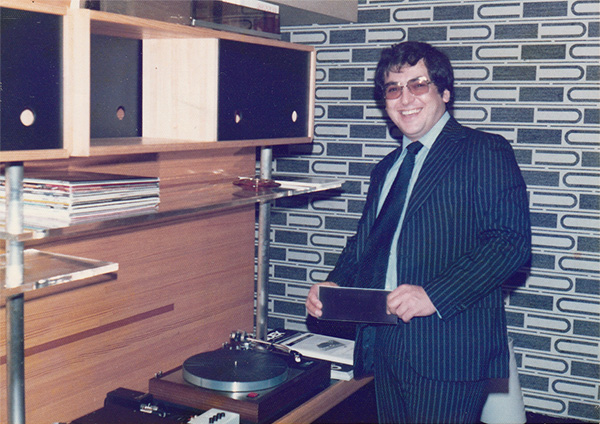 Ivor and the LP12 circa 1982